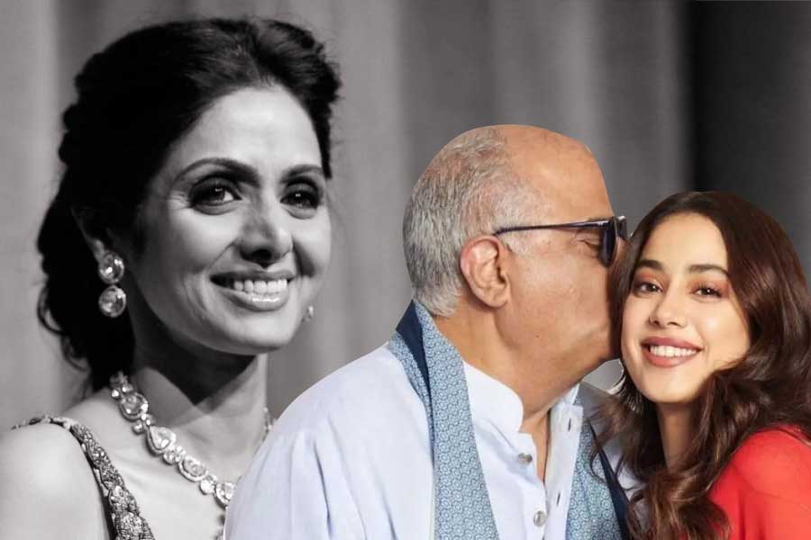 Janhavi Kapoor and Boney Kapoor remembers Sridevi in heartbreaking posts
