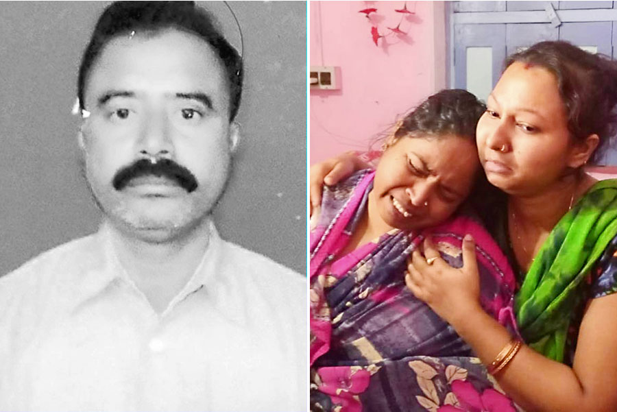 Udayan Biswas, car driver shot dead at Pandua