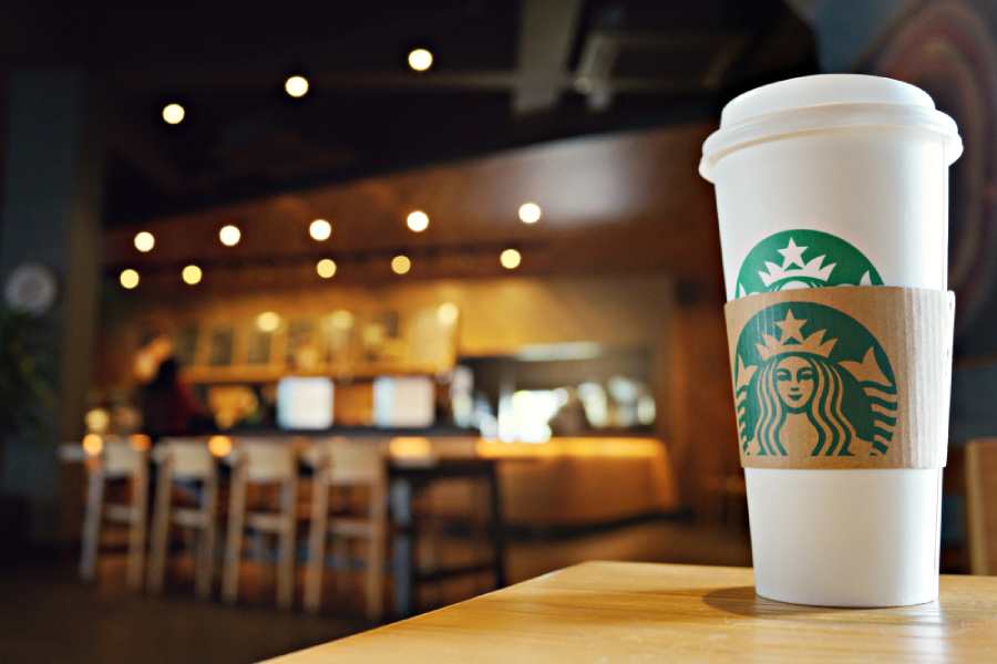 symbolic image of Starbucks\\\'s olive oil coffee
