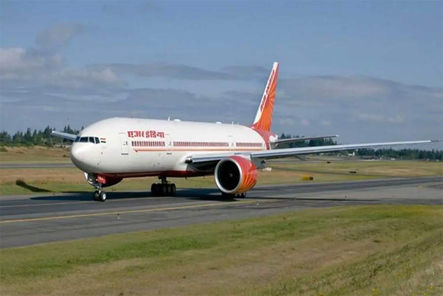 image of air India flight 