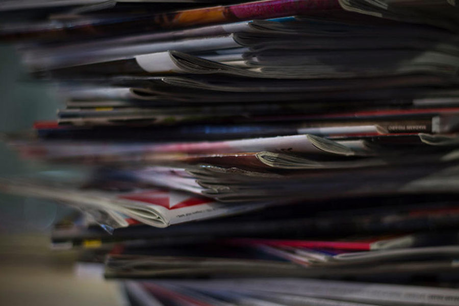 Japanese man was allegedly crushed to death by huge collection of porn magazines.