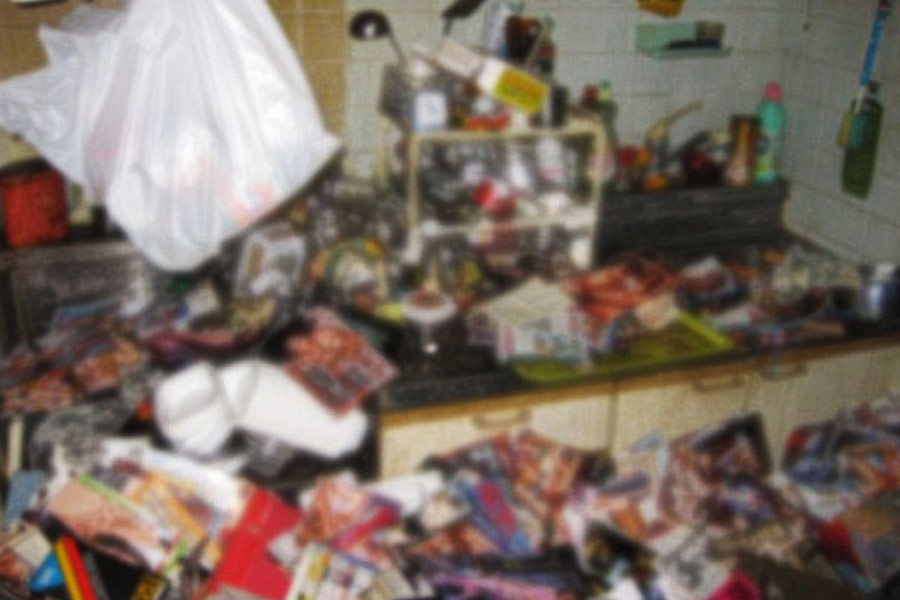Japanese man was allegedly crushed to death by huge collection of porn magazines.