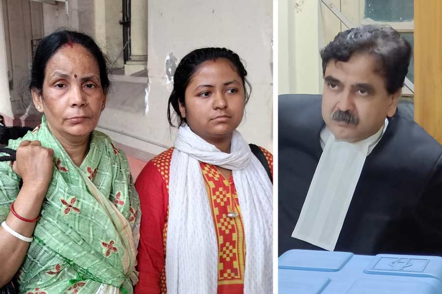 Woman comes to Justice Abhijit Gangopadhyay’s bench.