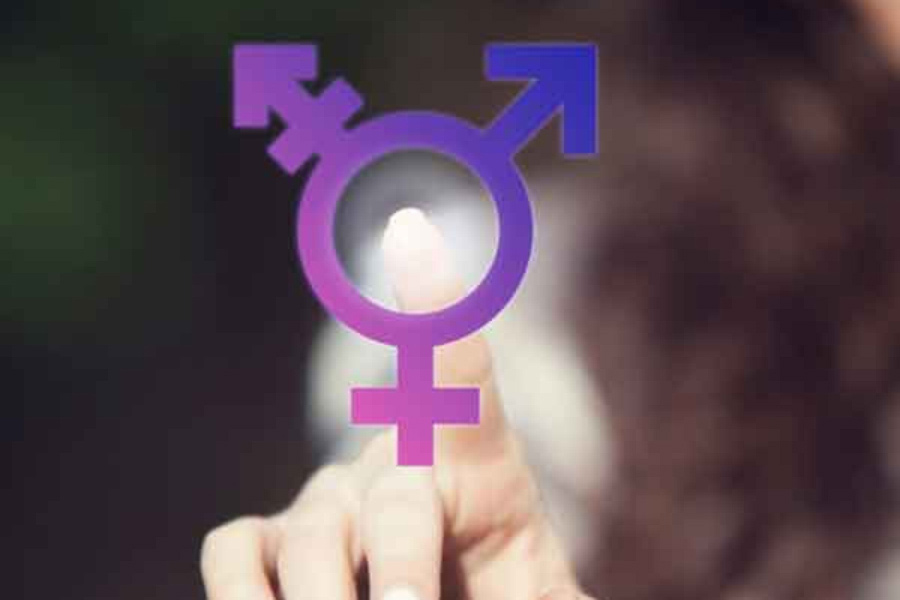 Representational image of third gender.