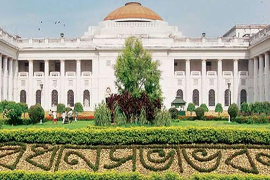 Picture of West Bengal Legislative Assembly.