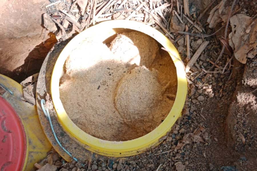 Bombs recovered from Margram of Birbhum