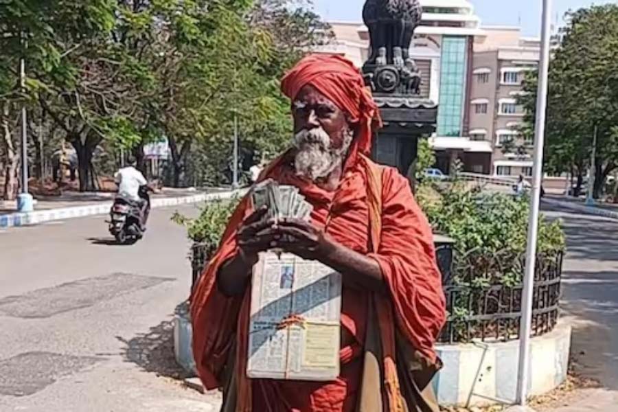 Image of Tamil Nadu beggar Poolpandian
