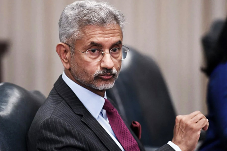 A photograph of Minister of External Affairs of the Government of India S. Jaishankar.