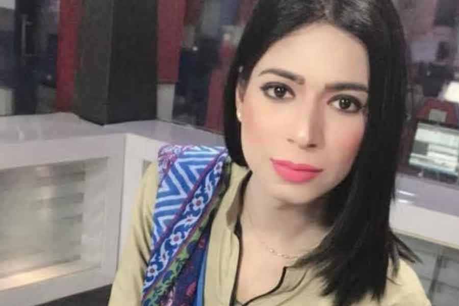 Transgender news anchor attacked