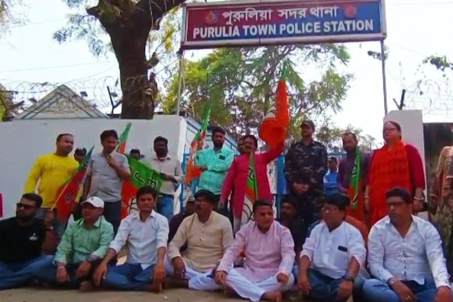 Picture of sit-in protest