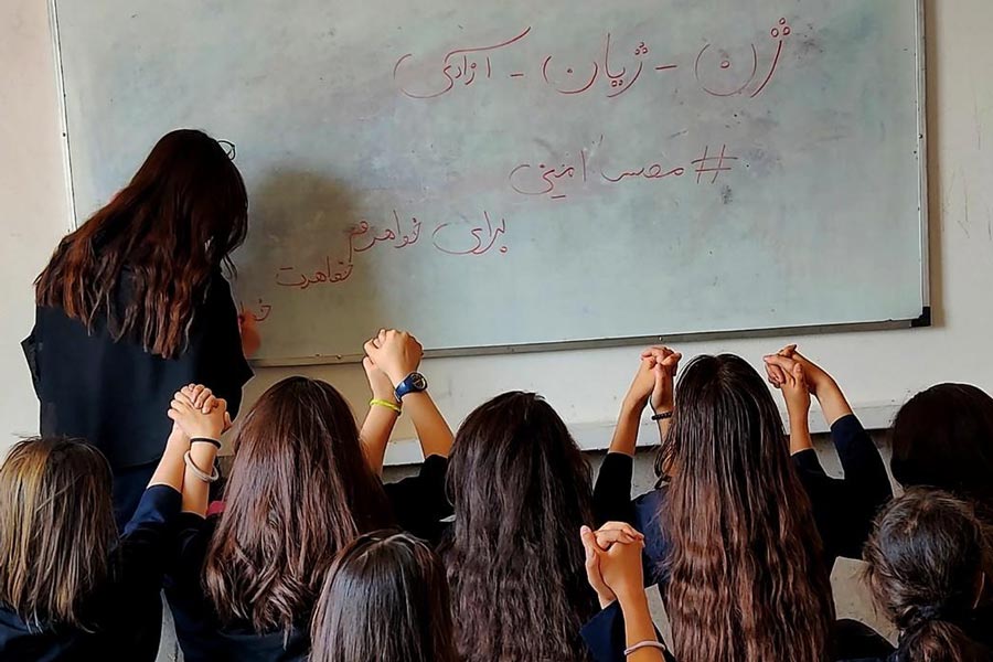 Iran minister says girls were poisoned to be stopped from going to school and get educated.
