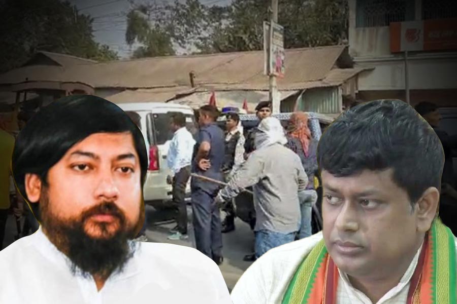 Sukanta Majumdar challenges TMC as he declares BJP’s new agenda in Dinhata after attack on Nishith Pramanik’s convoy.