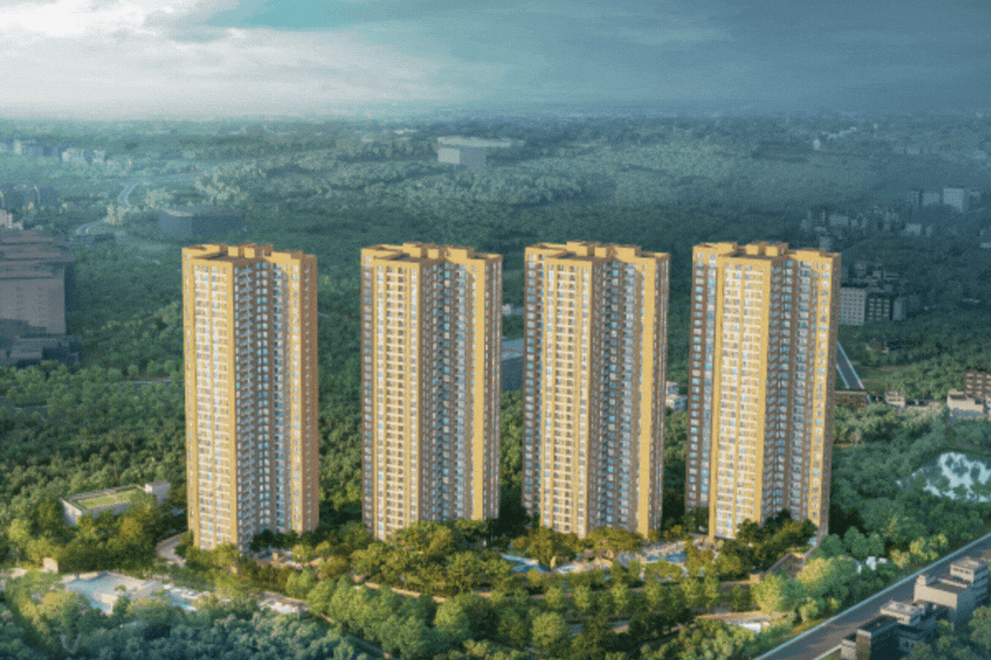 টাওয়ারগুলিকে দিনের বেলায় যেমন দেখাবে 