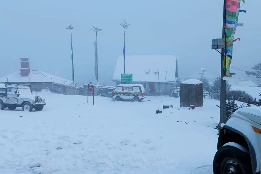 photo of snowfall