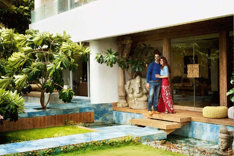 photo of Akshay Kumar and Twinkle Khanna