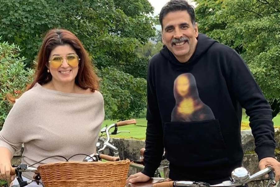 photo of Akshay Kumar and Twinkle Khanna