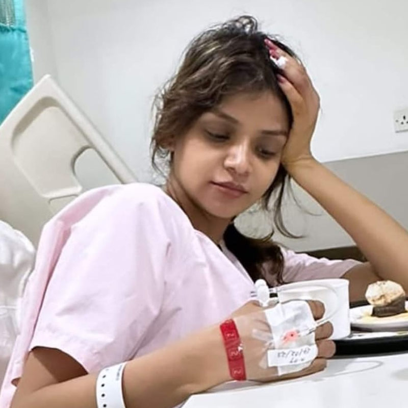 arunima ghosh at hospital