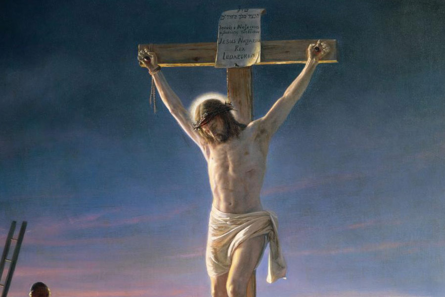 অনেকে সেই ছবিটিকে জিশু খ্রিস্টের ক্রুশবিদ্ধ হওয়ার একটি সস্তা চিত্রকর্ম বলে সমালোচনা করেছিলেন।