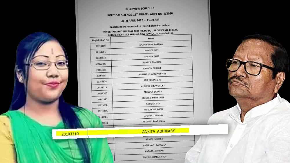 ববিতার অভিযোগ ছিল, স্কুলশিক্ষিকার চাকরি পাওয়ার যোগ্য প্রার্থী হিসাবে ২০ নম্বরের র‌্যাঙ্কিংয়ে নাম রয়েছে তাঁর। কিন্তু অঙ্কিতার নাম তালিকার অনেক পিছন থেকে এনে এক নম্বরে বসিয়ে দেওয়ায় তিনি যোগ্যদের তালিকা থেকে ছিটকে গিয়েছেন। এই দাবি নিয়েই লড়াইয়ের শুরু যা ধীরে ধীরে প্রকাশ্যে আনে শিক্ষক নিয়োগ সংক্রান্ত দুর্নীতির জালকে। 