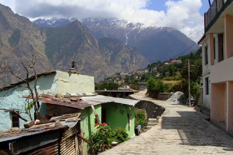 মাটি বসে যাওয়ার কারণে এ পর্যন্ত চামোলি জেলার এই শহরে সাড়ে পাঁচশোরও বেশি বাড়ি ক্ষতিগ্রস্ত হয়েছে। সিংধর জৈন, মাড়ওয়ারি, জেপি কলোনির মতো শহরের বেশ কিছু অঞ্চলে প্রতি দিন মাটি বসে গিয়ে নতুন করে ফাটল দেখা দিচ্ছে ঘরবাড়িতে।