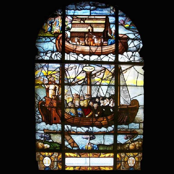 পরবর্তী মধ্যযুগে নোয়ার নৌকার ধ্বংসাবশেষ নিয়ে বিভিন্ন খ্রিস্টীয় গ্রন্থে উল্লেখ পাওয়া যায়। কিন্তু সেই নৌকা বা আর্ক যে আস্ত অবস্থায় নেই, সে বিষয়েও খ্রিস্টীয় সন্ন্যাসীরা মত প্রকাশ করতে শুরু করেন। 