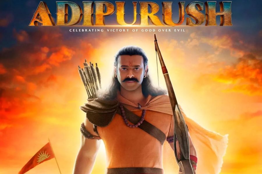 Image of Prabhas in Adipurush\\\\\\\\\\\\\\\'s poster.