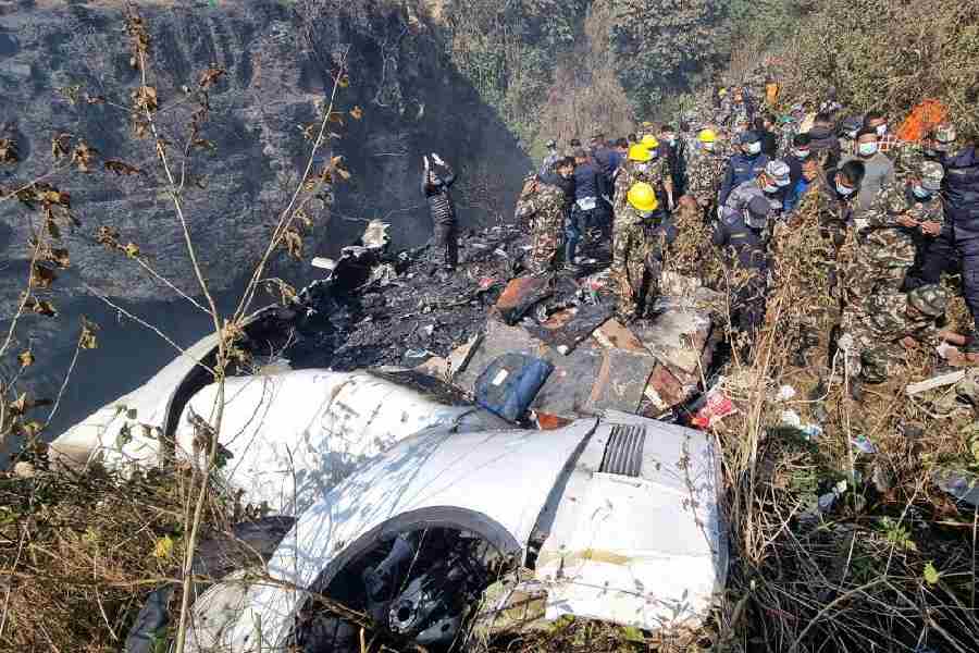 Image of Nepal plane crash 