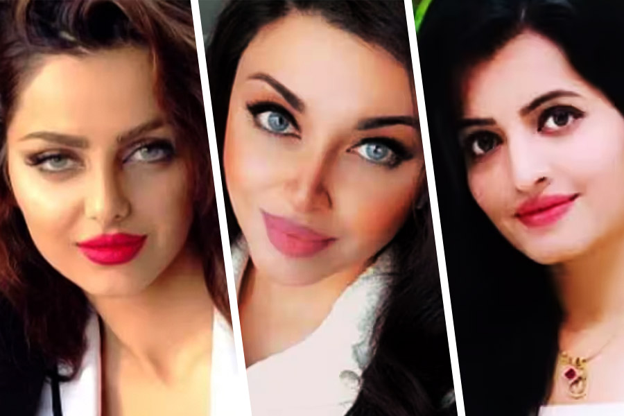 ঐশ্বর্যার প্রতিমূর্তিরা।