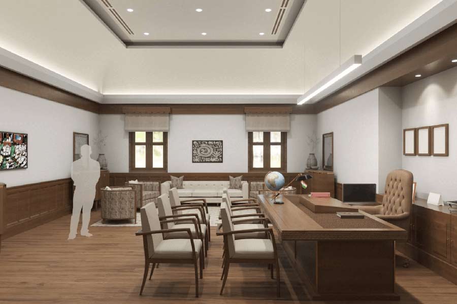 সমস্ত কক্ষ, বিশেষ করে বড় কমিটি কক্ষগুলি আধুনিক দৃশ্য-শ্রাব্য প্রযুক্তি দিয়ে সজ্জিত থাকবে বলেও সরকার জানিয়েছে।