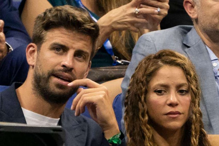 File picture of Gerard Pique and Shakira 