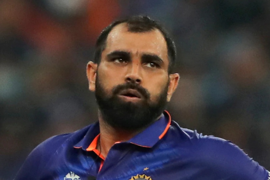 File picture of Indian cricketer Mohammed Shami