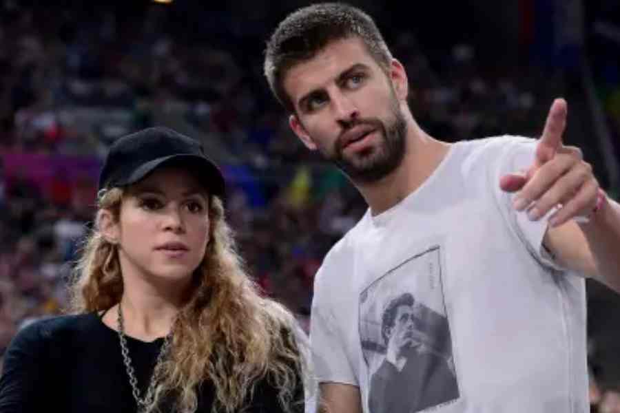 File picture of Shakira and Gerard Pique