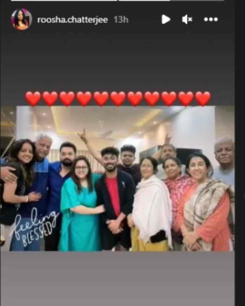 ২৫ জানুয়ারি রুশার ভাই রূপান্তরের জন্মদিন। এ দিন নতুন দম্পতির দেখা মিলল একটু অন্য ভাবে। 