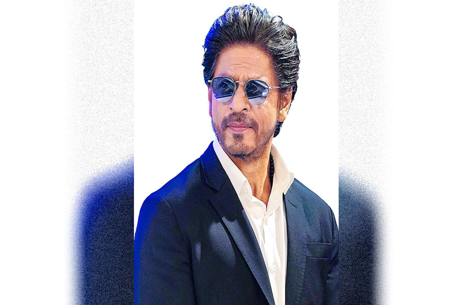 Picture of Bollywood star Shahrukh Khan
