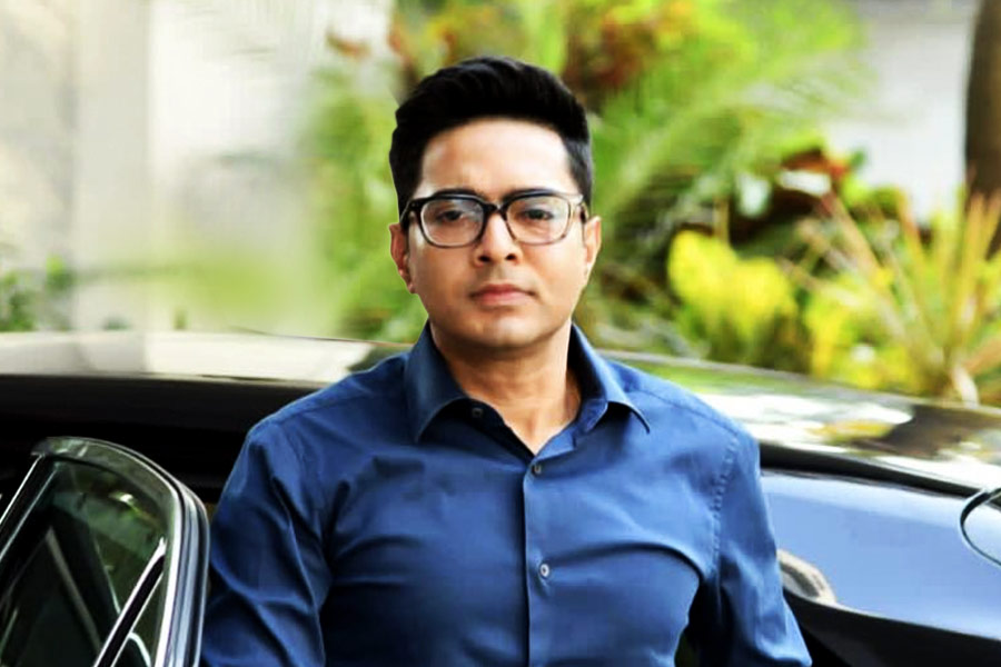 Photograph of TMC Leader Abhishek Banerjee.