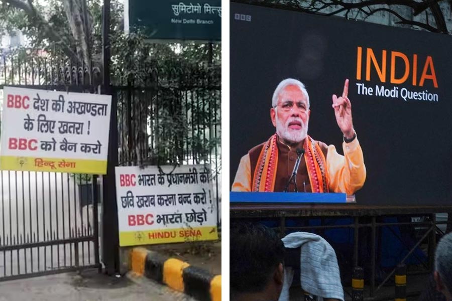 Hindu Sena demands to ban BBC over India:The Modi Question documentary.