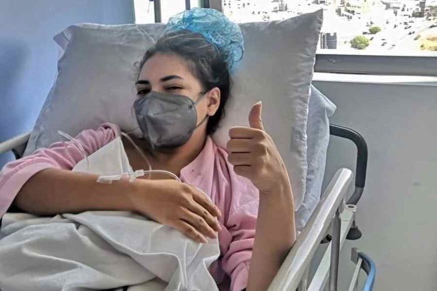 লুসেরা সম্প্রতি তাঁর আট নম্বর কেমোথেরাপি নিলেন। 