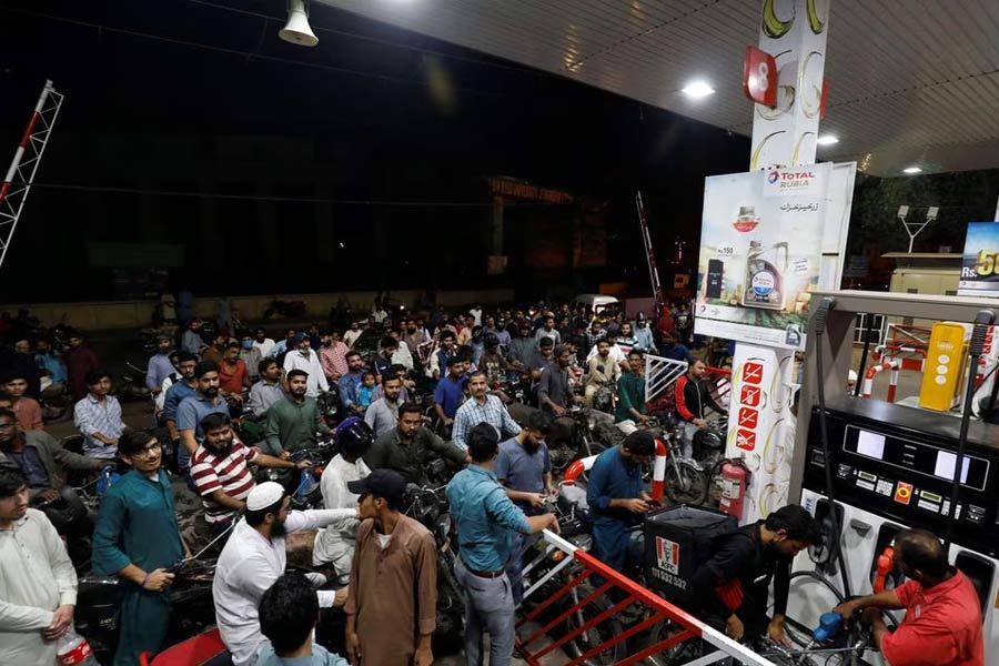 representational image of petrol pump in Pakistan