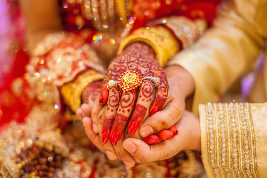 Symbolic photograph of marriage.