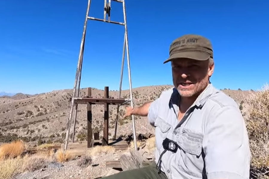 Kenny Veach found the mysterious cave