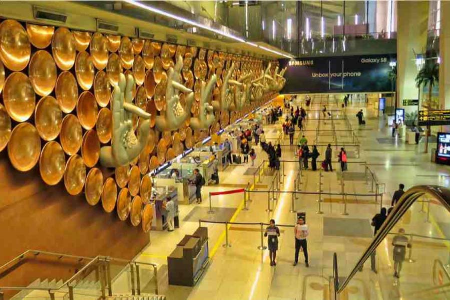 Picture of Indira Gandhi International Airport.