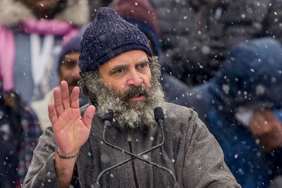 Rahul Gandhi in Congress Bharat Jodo Yatra