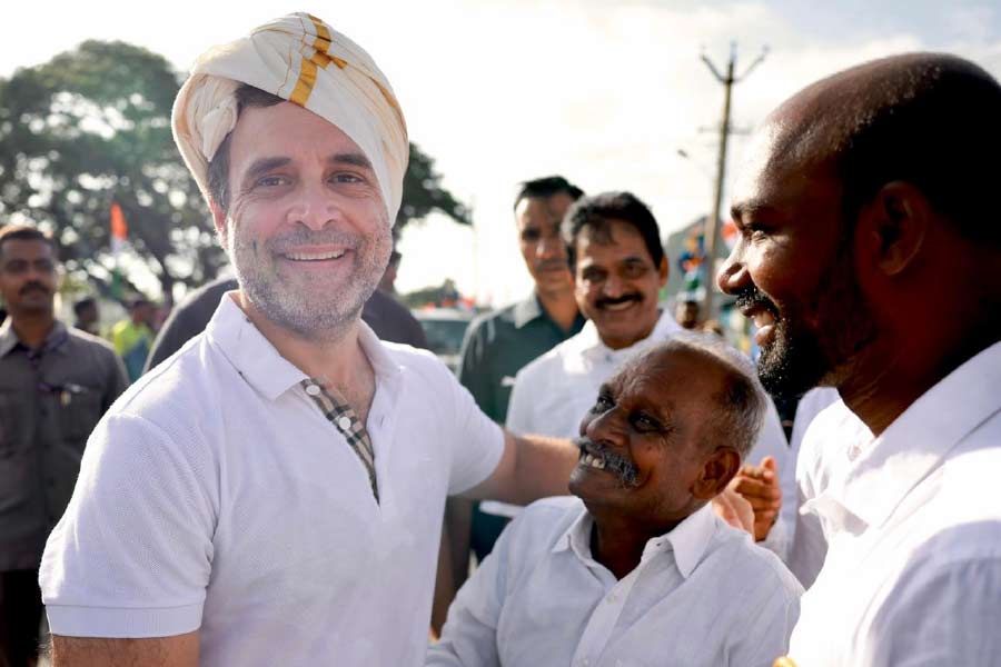 Rahul Gandhi in Congress Bharat Jodo Yatra