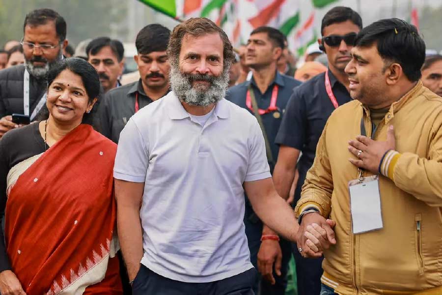 Rahul Gandhi in Congress Bharat Jodo Yatra