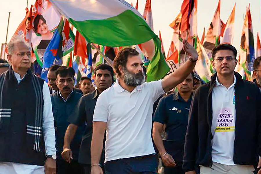 Rahul Gandhi in Congress Bharat Jodo Yatra