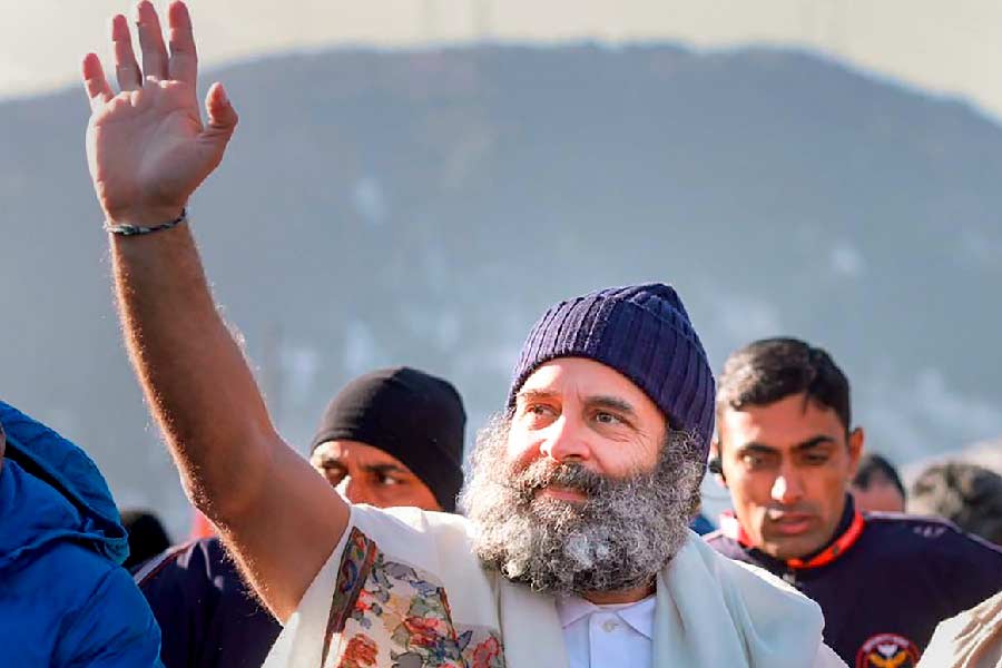 Rahul Gandhi in Congress Bharat Jodo Yatra