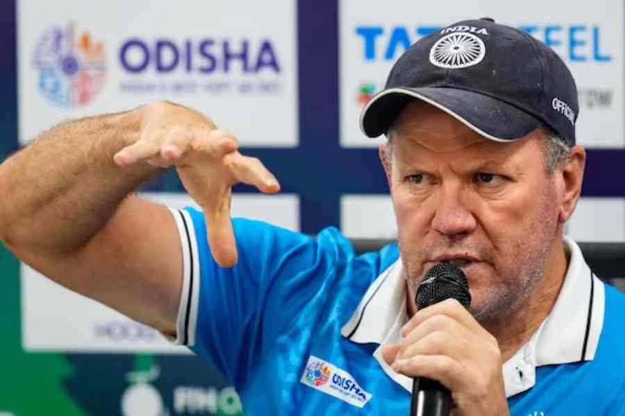 Indian men's hockey team coach Graham Reid