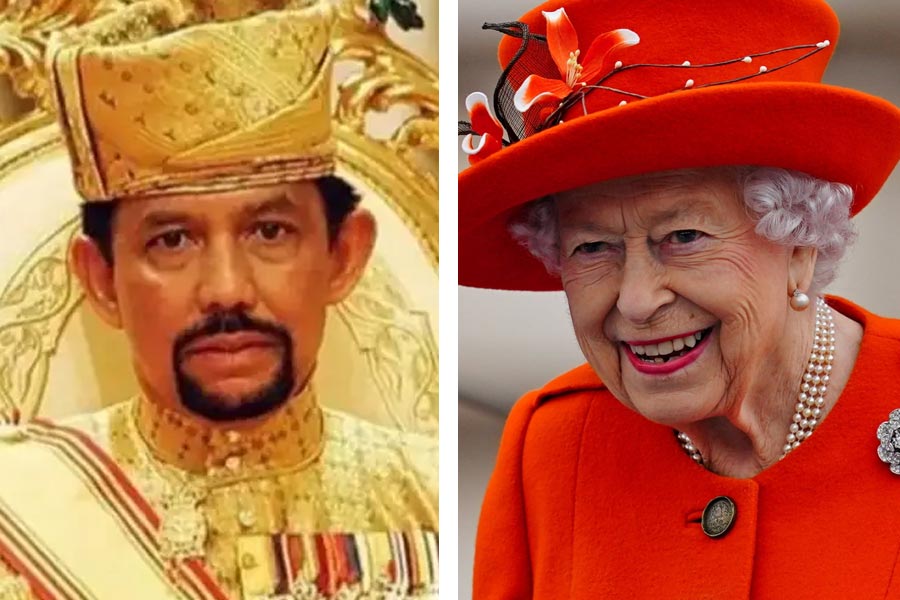 Sultan Hassanal Bolkiah is the world’s second longest ruling monarch.