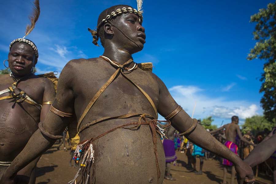 People of Bodi tribe male