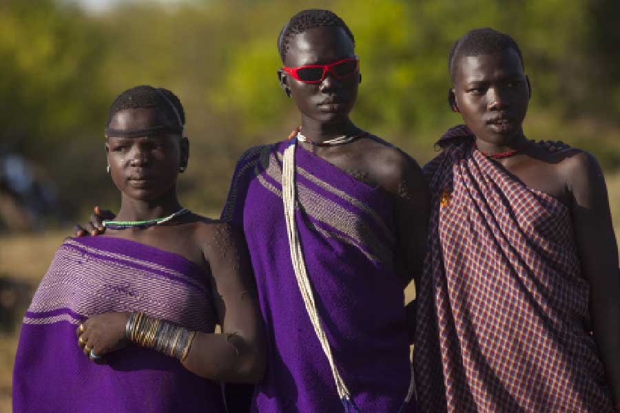 Female of Bodi tribe